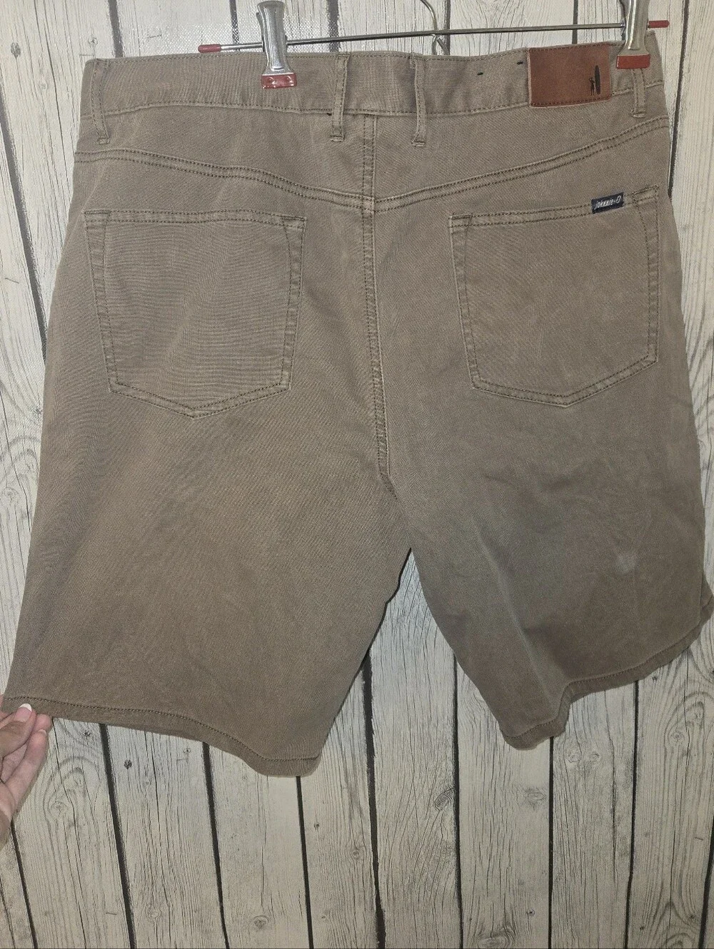 Johnnie-O Men’s Tan Khaki Stretch Shorts Size 36 Coastal Prep Golf